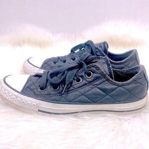 Converse All Star | low cut sneakers 5.0 (3 men) black,padded pattern look